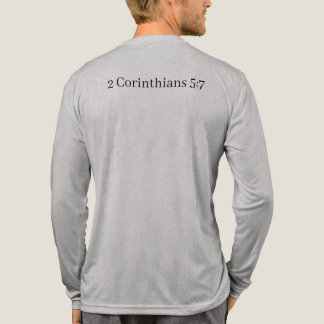 Loop door geloof – Christelijk T-shirt voor gelovi