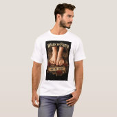 Loop door geloof & Romeinen 10:15 T-shirt (Voorkant volledig)
