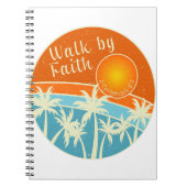 Loop door het Christelijk Ontwerp van het Geloof Notitieboek (Voorkant)