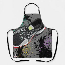 Loop door het Collectie Schort