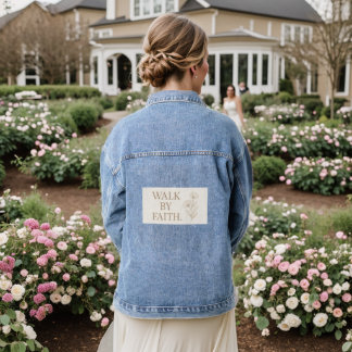 Loop Door Het Geloof Jean Jas Denim Jacket