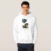 Loop door het geloof lantaarn hoodie (Voorkant volledig)