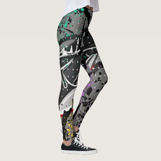 Loop door leggings (Rechts)