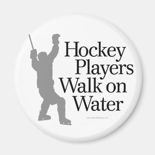 Loop door water magneet (Voorkant)