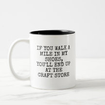 Loop een mijl in mijn schoenen, eindig bij Craft S