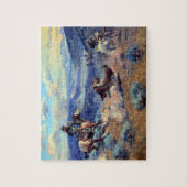 Loop- en zwendelpaarden zijn schaars dan lood 1916 legpuzzel (Verticaal)