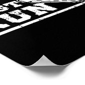 Loop gewoon Motivatie Graphic voor hardlopers en A Poster (Hoek)