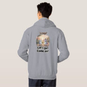Loop & Girlfriend Aesthetic Sweatshirt (Achterkant volledig)