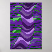 Loop het pad naar je dromen Wall Art Poster (Voorkant)