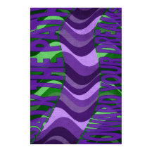 Loop het pad naar je dromen Wall Art