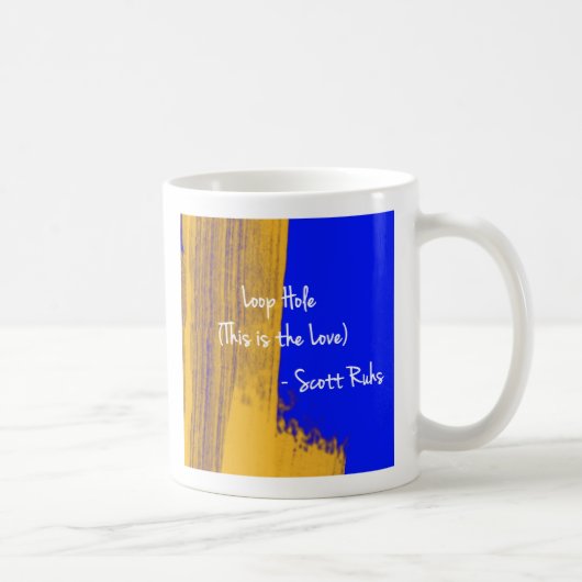 Loop Hole Hoesje Art Koffiemok (Rechts)