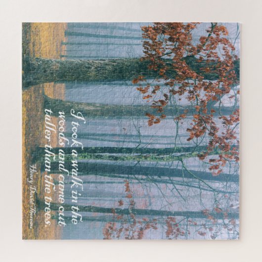 Loop in de Bossen - 20x20 - 676 pcs. Legpuzzel (Horizontaal)