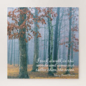 Loop in de Bossen - 20x20 - 676 pcs. Legpuzzel (Verticaal)