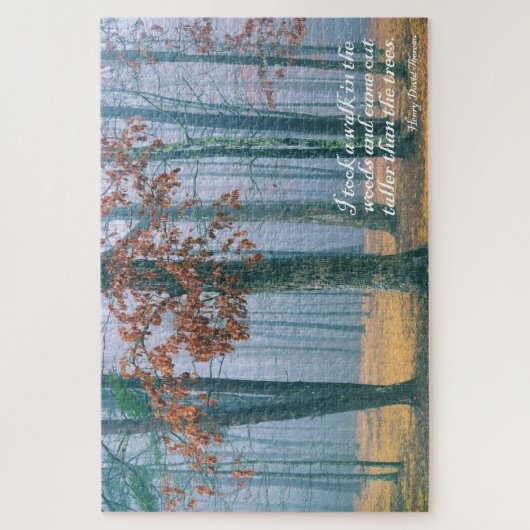 Loop in de Bossen - 20x30 - 1014 pcs. Legpuzzel (Verticaal)