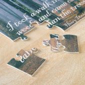 Loop in de Bossen - 8 x 10 - 110 pcs. Legpuzzel (Zijkant)