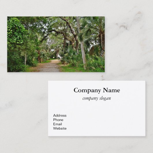 Loop in de Bossen PensioenVisitekaartjes Visitekaartje (Voorkant / Achterkant)