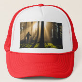 loop in de bossen trucker pet (Voorkant)