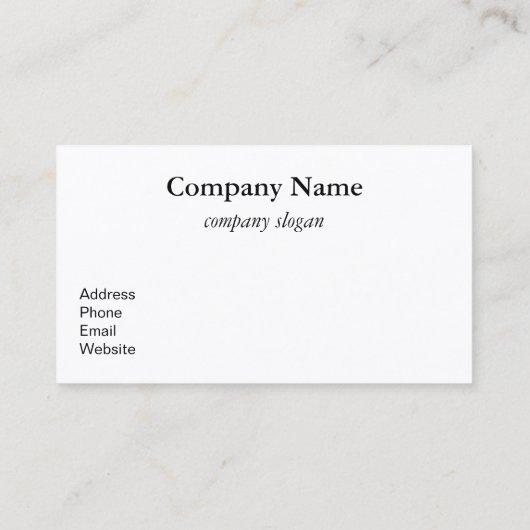 Loop in de Bossen Visitekaartjes (Achterkant)