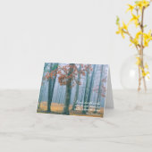 Loop in de Bossen - Wenskaart Kaart (Gele Bloem)