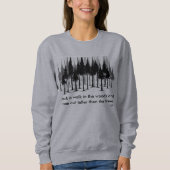 Loop in het hout - Sweatshirt (Voorkant)