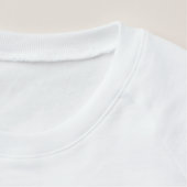 Loop in het hout - Sweatshirt (Detail - nek (in wit))