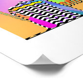 Loop in mijn Poster. Poster (Hoek)