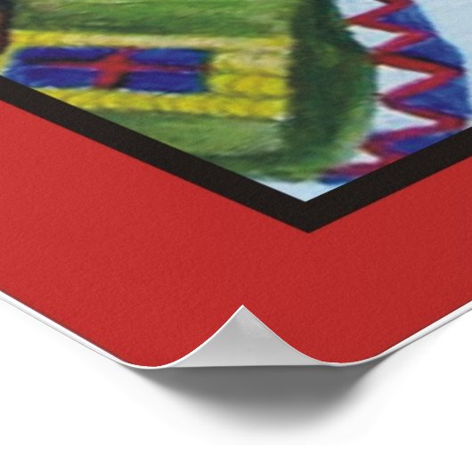 loop in mijn schoenen poster (Hoek)