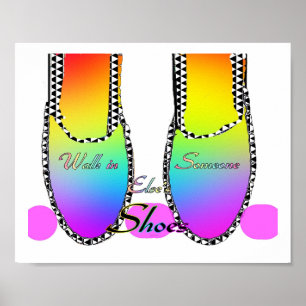 Loop in Somenone Else's Shoes Poster