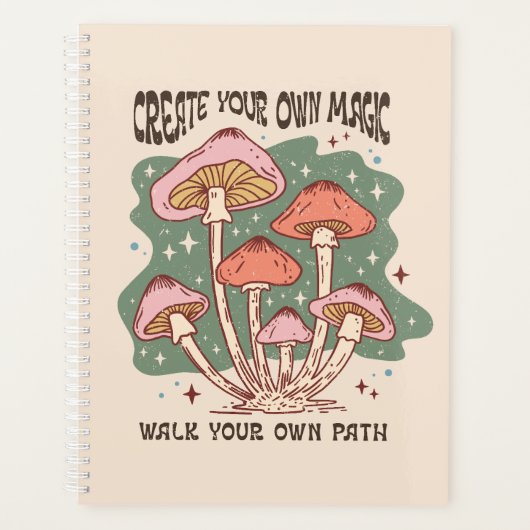 Loop je eigen pad Boho Planner (Voorkant)