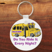 Loop je elke avond met het logo? sleutelhanger (Voorkant)