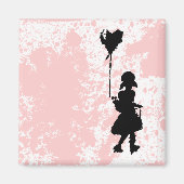 loop je hart magneet (Voorkant)