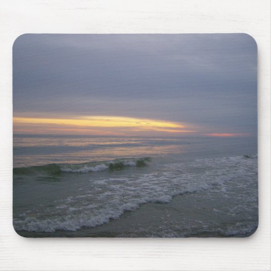 Loop langs Oak Island, NC Muismat (Voorkant)