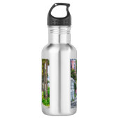 Loop langs regenboog rij waterfles waterfles (Voorkant)