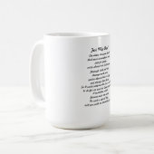 "Loop me naar de Aisle?" Mok (Voorkant links)