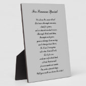 "Loop me naar de Aisle?" Plaque Fotoplaat (Zijkant)