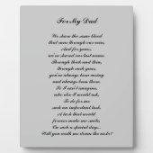 "Loop me naar de Aisle?" Plaque Fotoplaat (Voorkant)