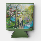 Loop met Christus Koelbox Blikjeskoeler (Voorkant)