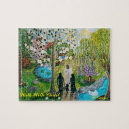 Loop met Christus Puzzle Legpuzzel