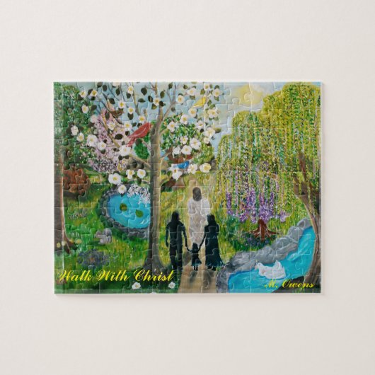 Loop met Christus Puzzle Legpuzzel (Horizontaal)