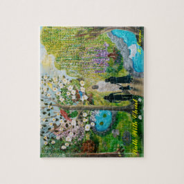 Loop met Christus Puzzle Legpuzzel