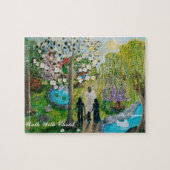 Loop met Christus Puzzle Legpuzzel (Horizontaal)