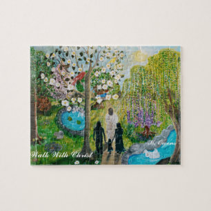 Loop met Christus Puzzle Legpuzzel