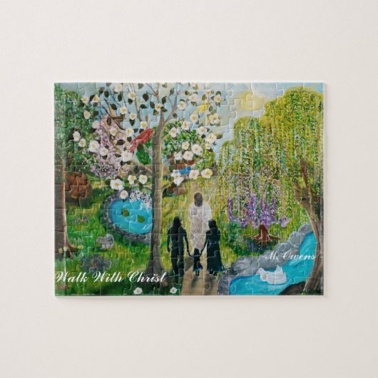 Loop met Christus Puzzle Legpuzzel (Horizontaal)