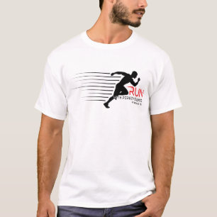 Loop met doorzettingsvermogen t-shirt