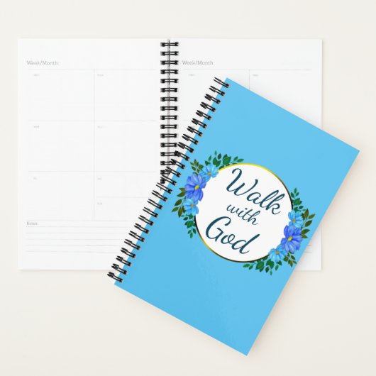 "Loop met God" Bloemontwerp Planner (Display)