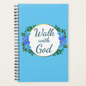 "Loop met God" Bloemontwerp Planner (Voorkant)