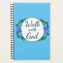 "Loop met God" Bloemontwerp Planner