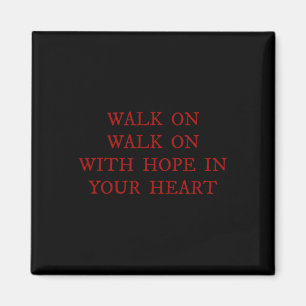Loop met hoop in je hart Liverpool Lied Soc Magneet
