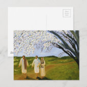 Loop met Jezus Briefkaart (Voorkant / Achterkant)