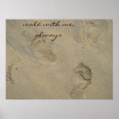 Loop met me mee, altijd... poster (Voorkant)